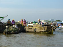 Marché flottant de Cai Rang - Vietnam